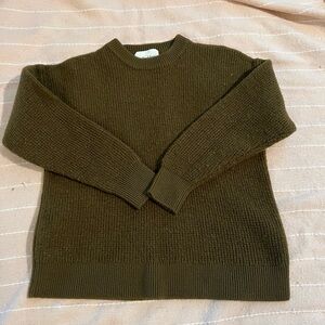 Wilfred Free Airtzia Dark Brown Crewneck Sweater